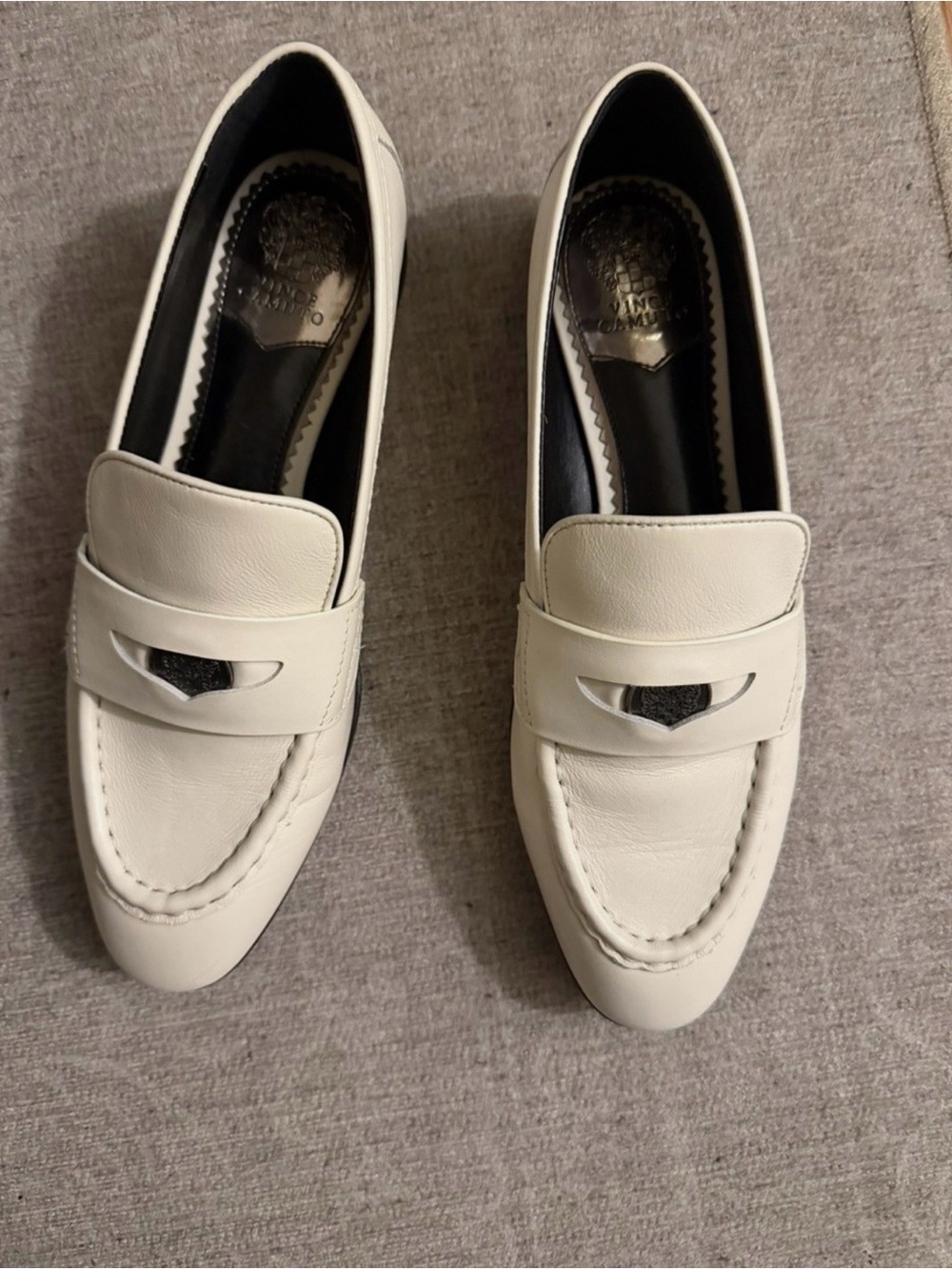 VINCE CAMUTO Leather Parama Penny Loafers - Picture 3 of 7